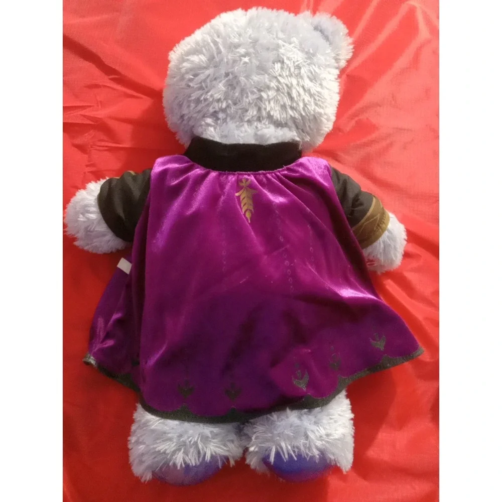 Build A Bear Disney's Frozen Princess Elsa & Anna With Dresses Sparkle 2014 BAB